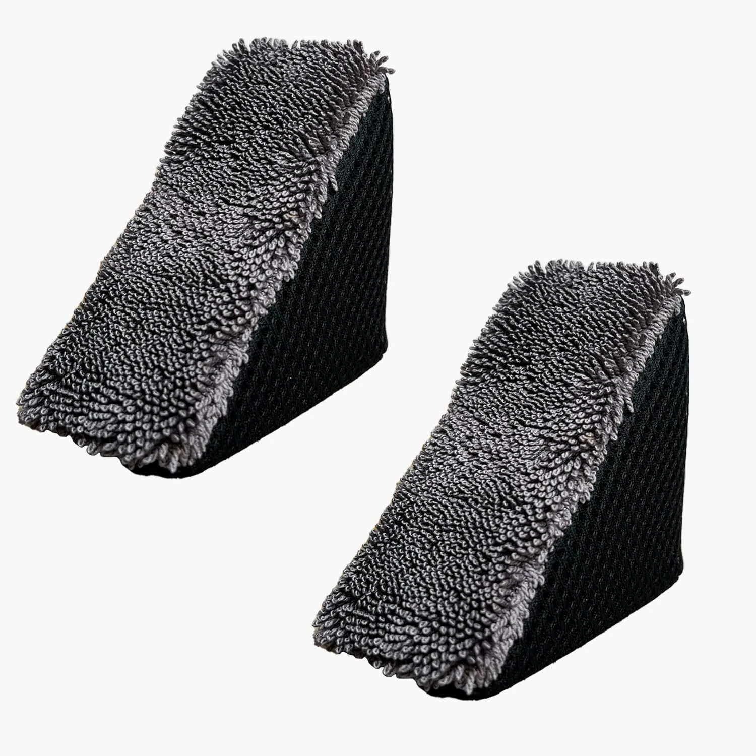 Best Tire Shine Applicator Pad, TEKWAY Tire Gel Applicator, Trianglar Tire Sponge Foam Wheel Shine Car Cleaning- Tekway 1
