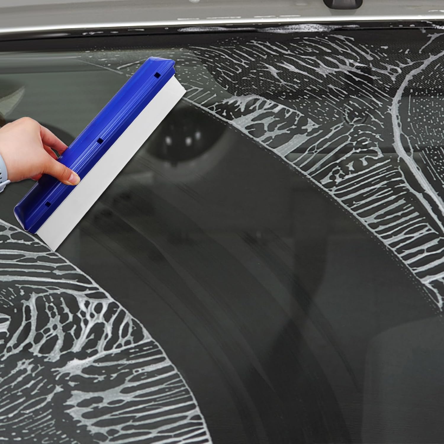 Best 12.2 Inch Car Drying Squeegee Water Blade Professional Automotive Wiper Car Squeegee Water Blade Squeegee Silicone 7
