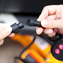 Best DC 12V Electric Jack, Tire Replacement, Electric Wrench, Load Capacity 3 T,For Cars, Safety Warning- Tekway 4