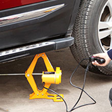 Best DC 12V Electric Jack, Tire Replacement, Electric Wrench, Load Capacity 3 T,For Cars, Safety Warning- Tekway 6