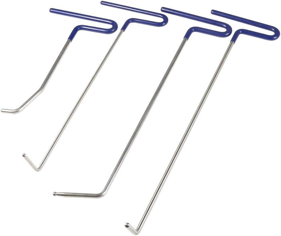 Best Dent Rods Dent Repair Kit Dent Removal Kit with Air Wedge Alignment Tool for Car Body Hail Damage Door- Tekway 3