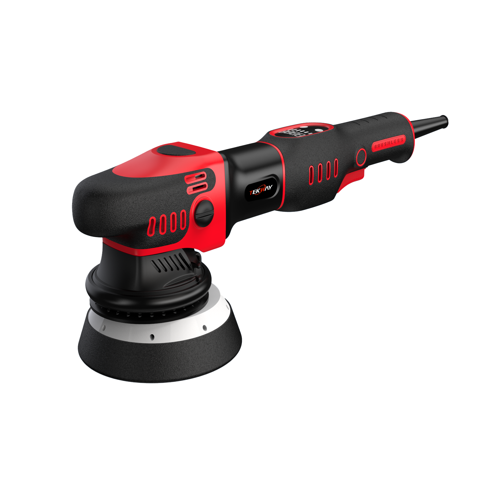 Mesin Poles Buffer Terbaik 1100W 15/21mm Mesin Poles Orbital Acak Tanpa Sikat Perusahaan - Tekway 1