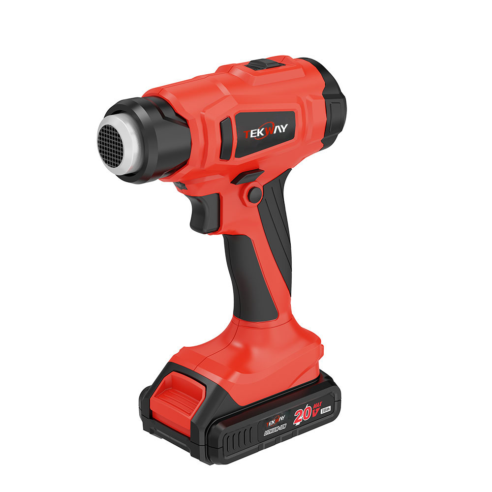 Best Cordless Heat Gun, LCD Digital Display Temperature Control High Power Cordless Battery Hot Air Gun Company - Tekway 1