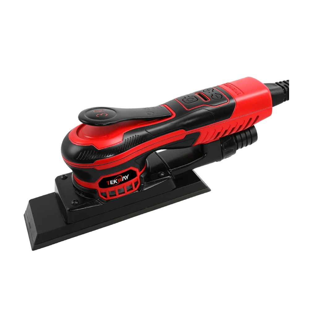 Best Electric 2024 New Design Brushless Orbital Sander With 81*100mm Square Sanding Pad 3mm Orbit Company - Tekway 1