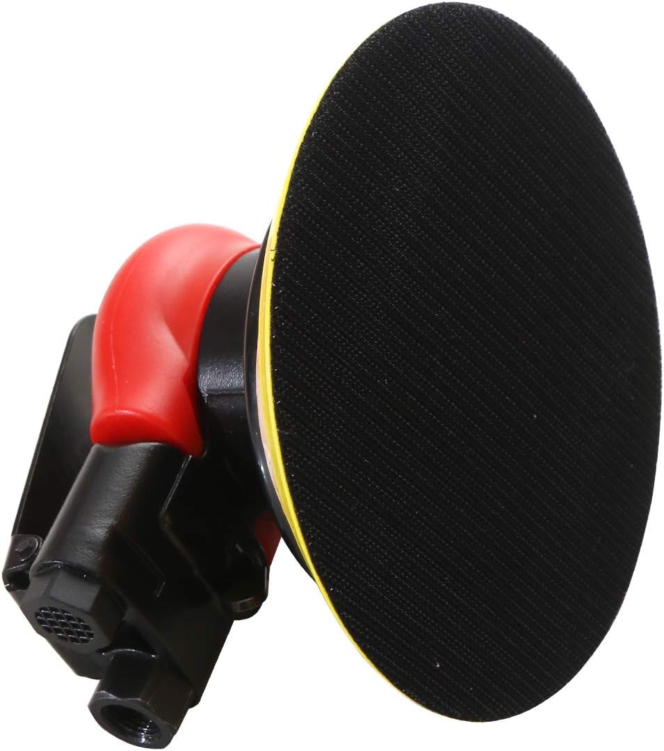 Pinakamahusay na Propesyonal na Air Random Orbital Sander Heavy Duty Dual Action Pneumatic Palm Company - Tekway 6