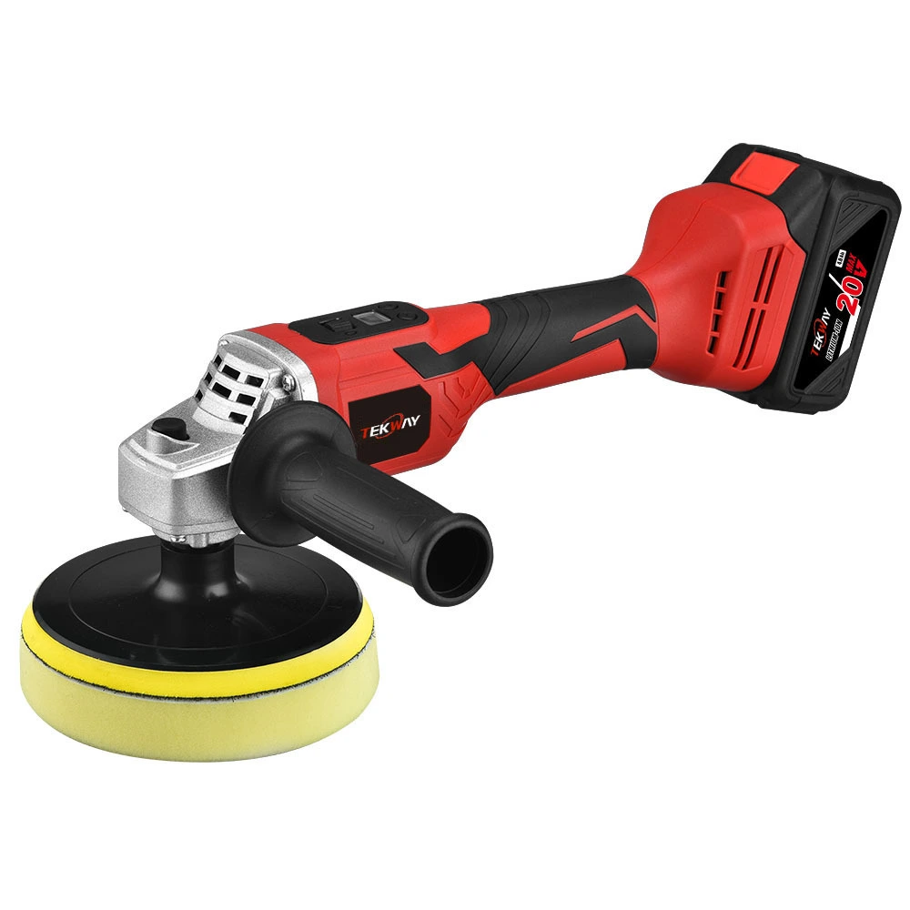 Best Cordless 150mm Car Polisher Brushless Motor 150mm Buffer Polisher,Rotary Car Buffer Company - Tekway 1