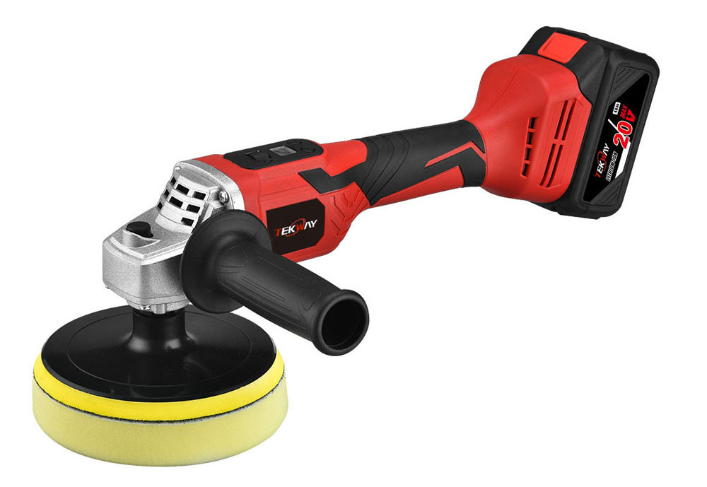 Best Cordless 150mm Car Polisher Brushless Motor 150mm Buffer Polisher,Rotary Car Buffer Company - Tekway 2