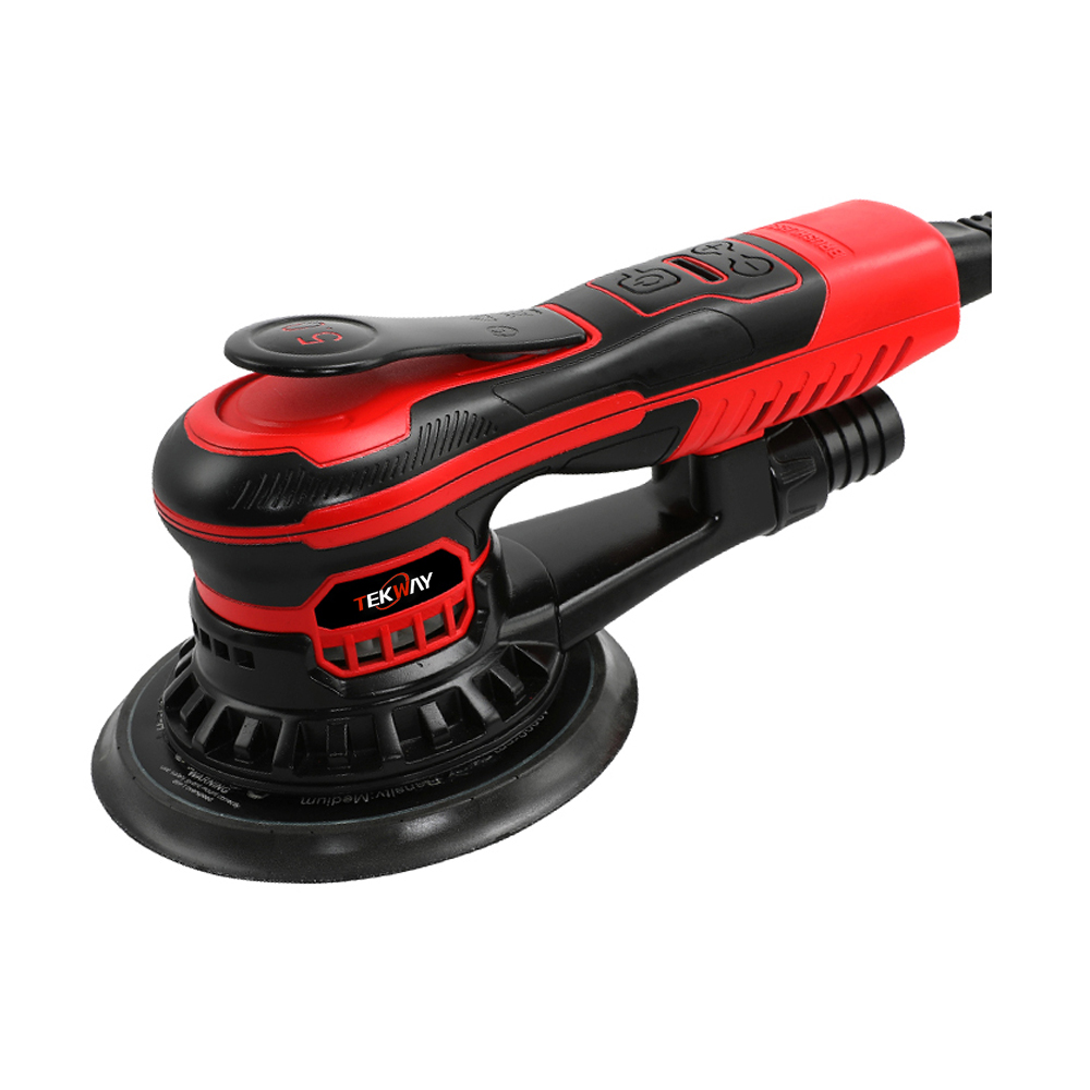 Best Electric 2024 New Design Brushless Orbital Sander With Round Sanding Pad 5.0mm or 2.5mm orbit Company - Tekway 1
