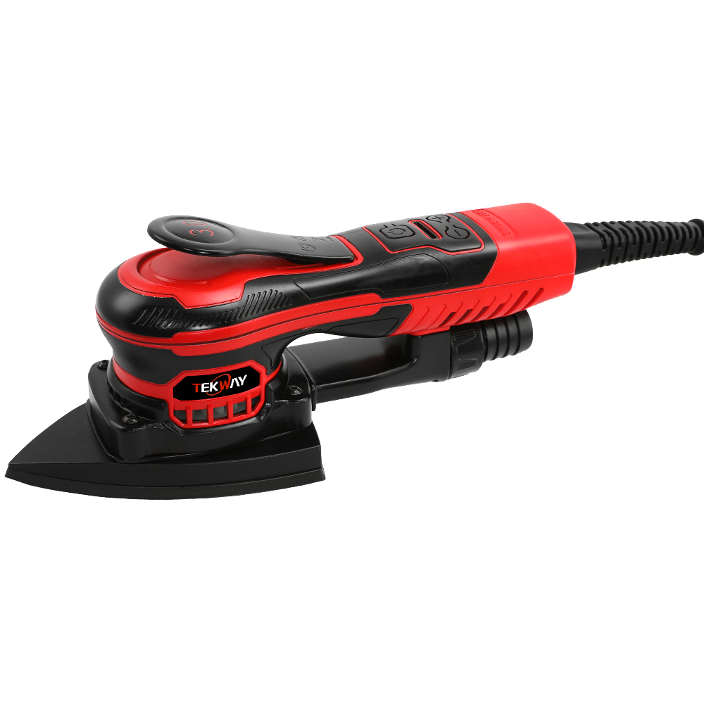 Best Electric 2024 New Design Brushless Orbital Sander With 81*100mm Square Sanding Pad 3mm Orbit Company - Tekway1 2