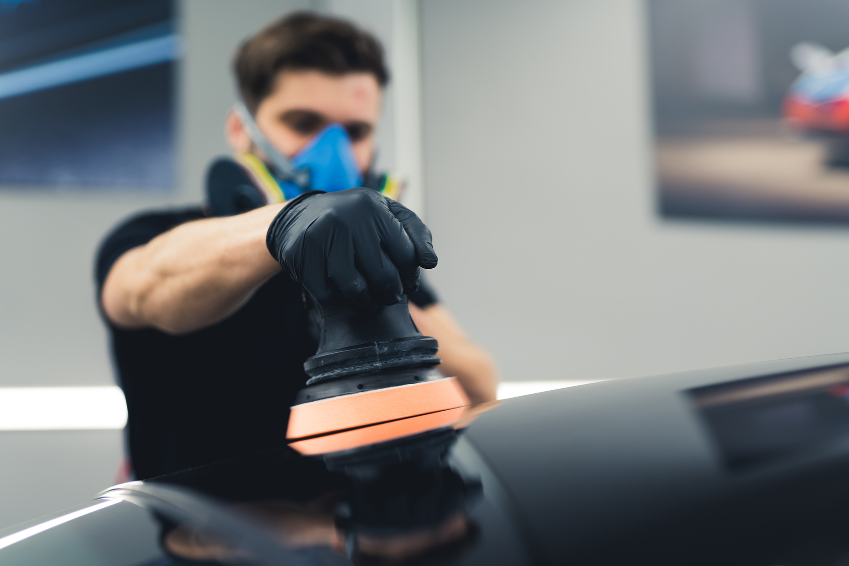 Best Cordless Buffer Polisher 5 Inch Orbital Polisher,Variable Speed, Car Buffer Waxer Company - Tekway 2