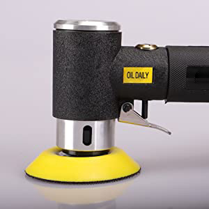 Best Random Orbital Air Sander, Mini Pneumatic Sander för bilkarossarbete, höghastighets luftdriven polermaskin - Tekway 10