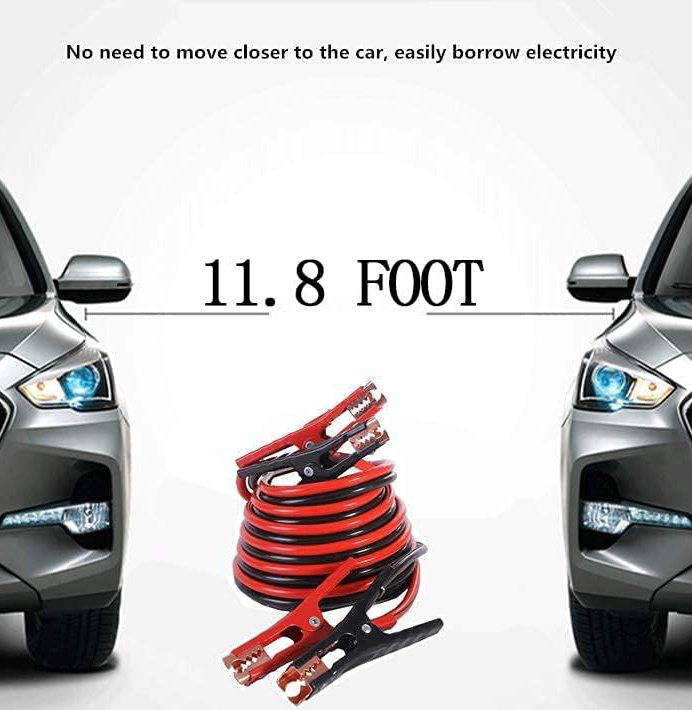 Emergency Roadside Kit for Car,Emergency Kits for Vehicles,Safety Kits for Cars, Car Jumper Cables Kit 6