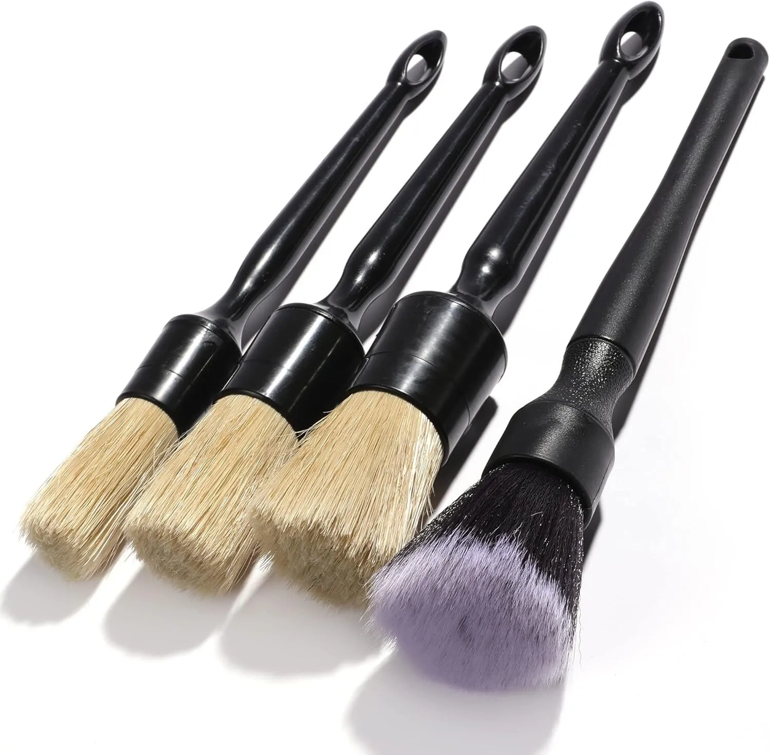 ULTIMATE Professional Car Detailing Brush Set - 4PC Premium Kit 1