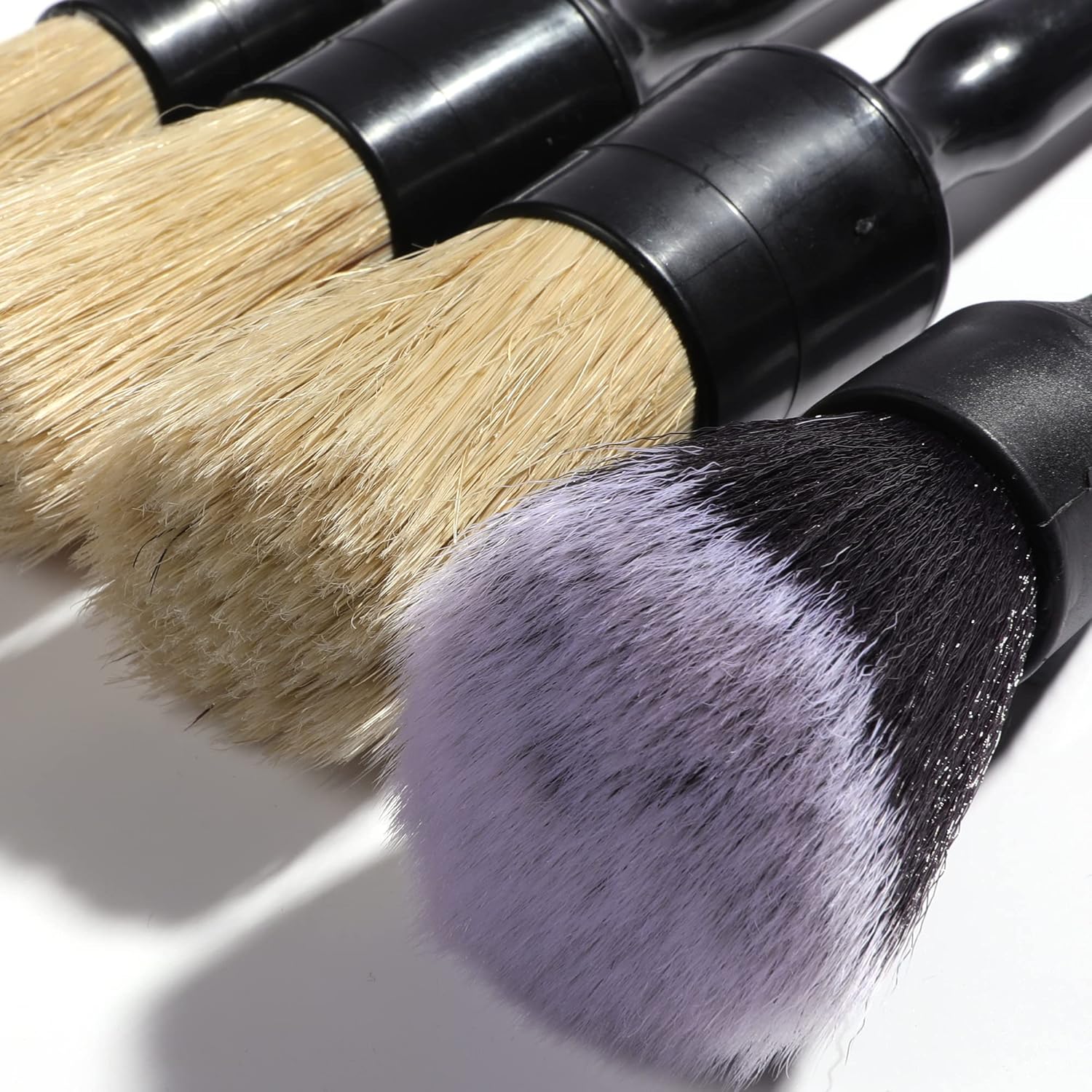 ULTIMATE Professional Car Detailing Brush Set - 4PC Premium Kit 5