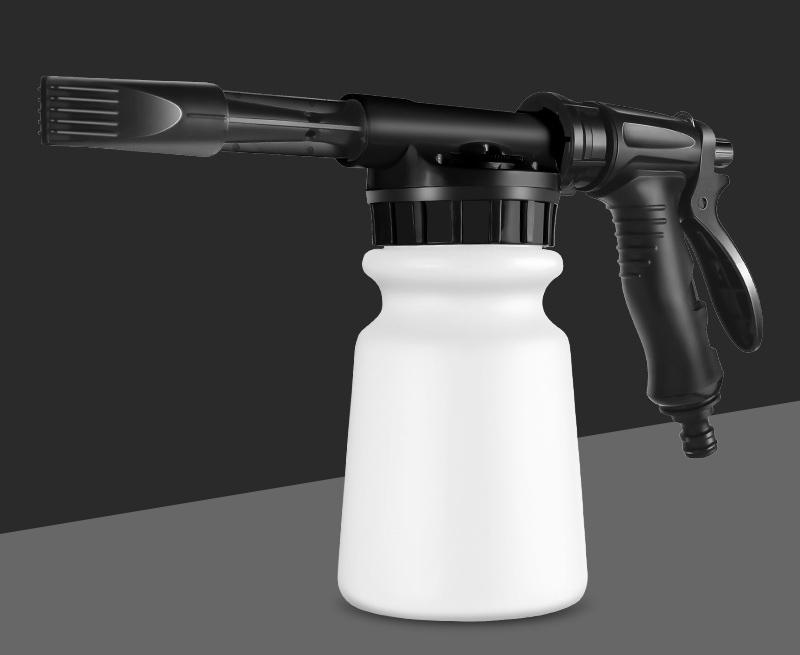 Pianka do mycia samochodów w sprayu, ręczny pistolet wielofunkcyjny do użytku domowego, pojemnik na pianę 5