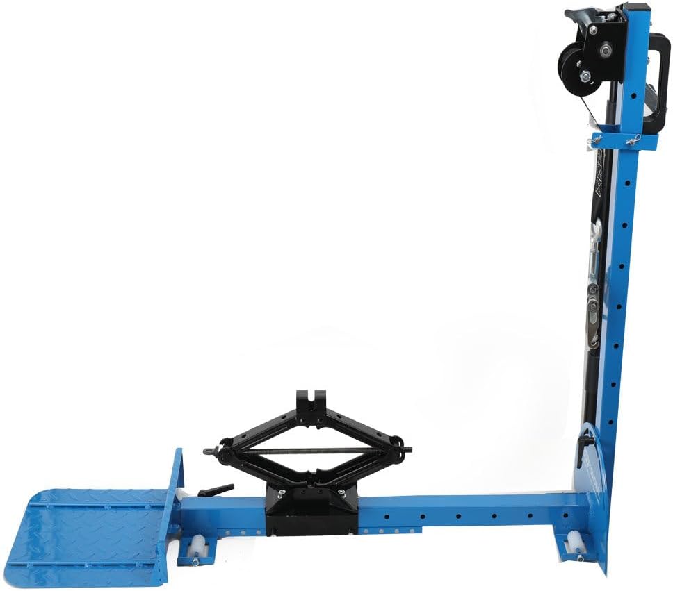 Pulling Systems Machine Car Body Dent Repair Tool, Dent Pulling Machine Removal System Height Adjustable Auto Jack Puller 4