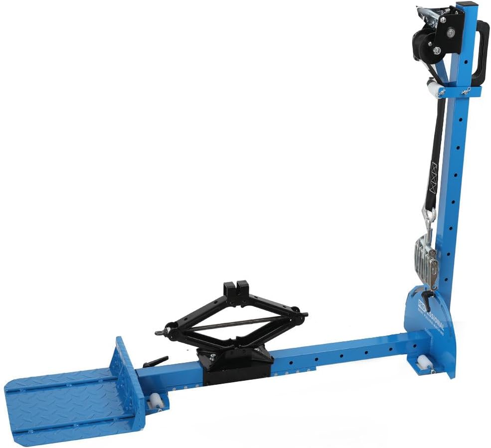 Pulling Systems Machine Car Body Dent Repair Tool, Dent Pulling Machine Removal System Height Adjustable Auto Jack Puller 3