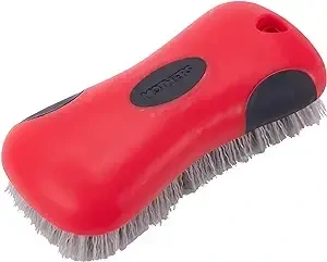 Stiff Bristle Carpet and Upholstery Cleaning Scrub Brush for Automotive, Home, Couch, Stain Removereew 1