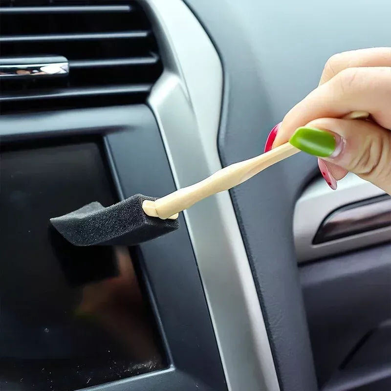 Car Air Conditioning Vent Cleaner Cleaning Brush Detail Scrub 3