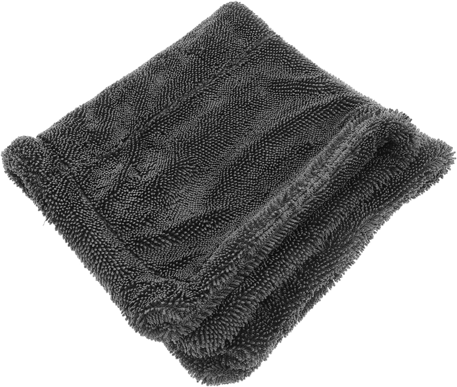 Premium Microfiber Detail Towel, 340 GSM Lint Libreng Car Polishing Waxing Buffing Drying Towel 2