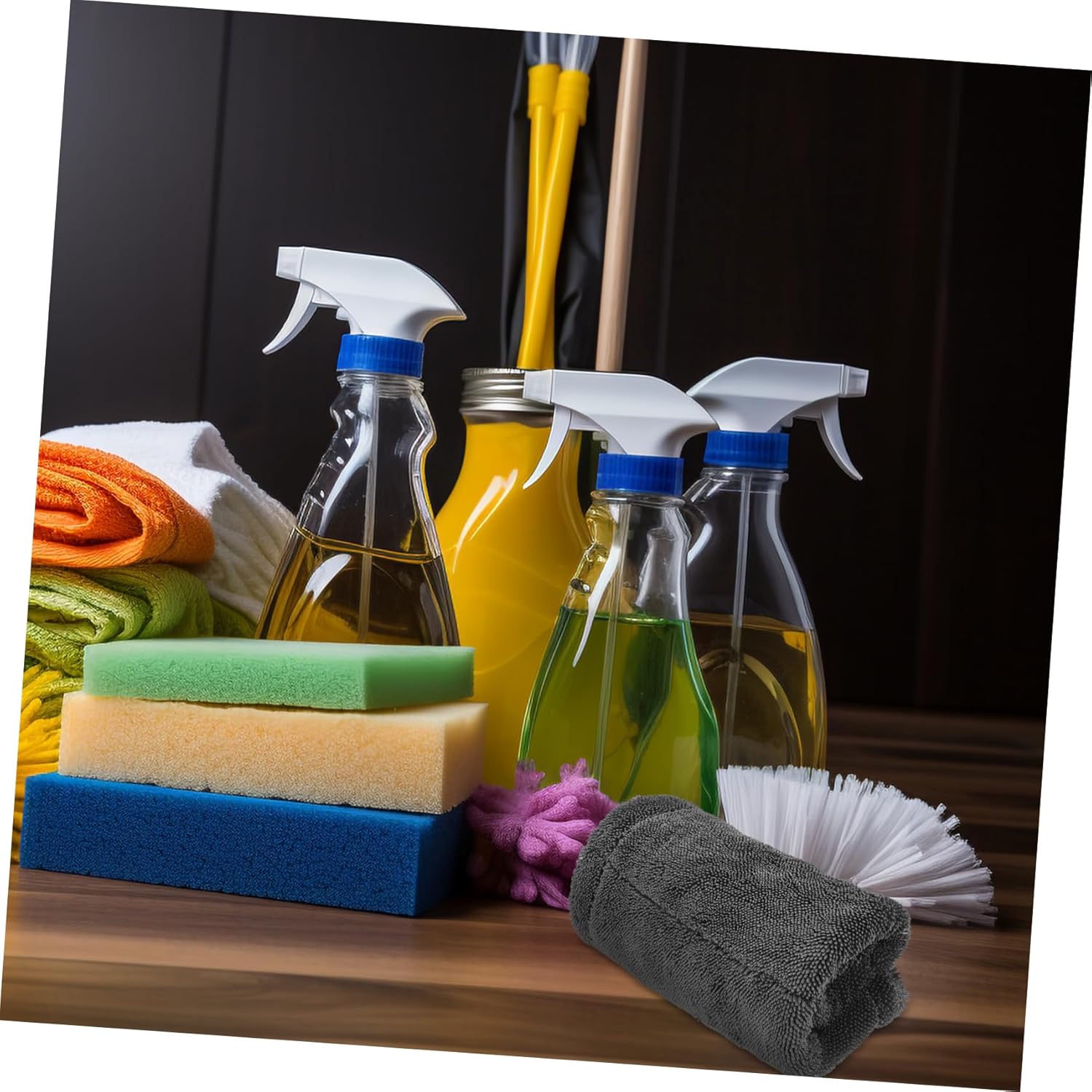 Premium Microfiber Detail Towel, 340 GSM Lint Libreng Car Polishing Waxing Buffing Drying Towel 11