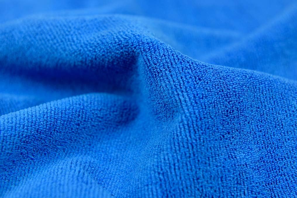 Premium Microfiber Detail Towel, 340 GSM Lint Libreng Car Polishing Waxing Buffing Drying Towel 4