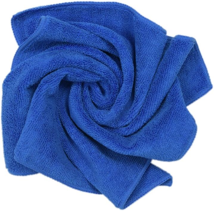 Premium Microfiber Detail Towel, 340 GSM Lint Libreng Car Polishing Waxing Buffing Drying Towel 10