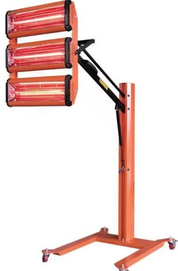 Лампа для сушки автомобильной краски, мобильная камера для сушки краски, коротковолновая инфракрасная лампа для сушки краски, высокотемпературная промышленная лампа для сушки краски. 1