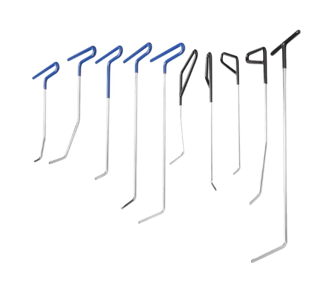 Ausbeulstäbe, Werkzeuge, lackschadenfreie Ausbeultechnik, Edelstahl-Sets 1