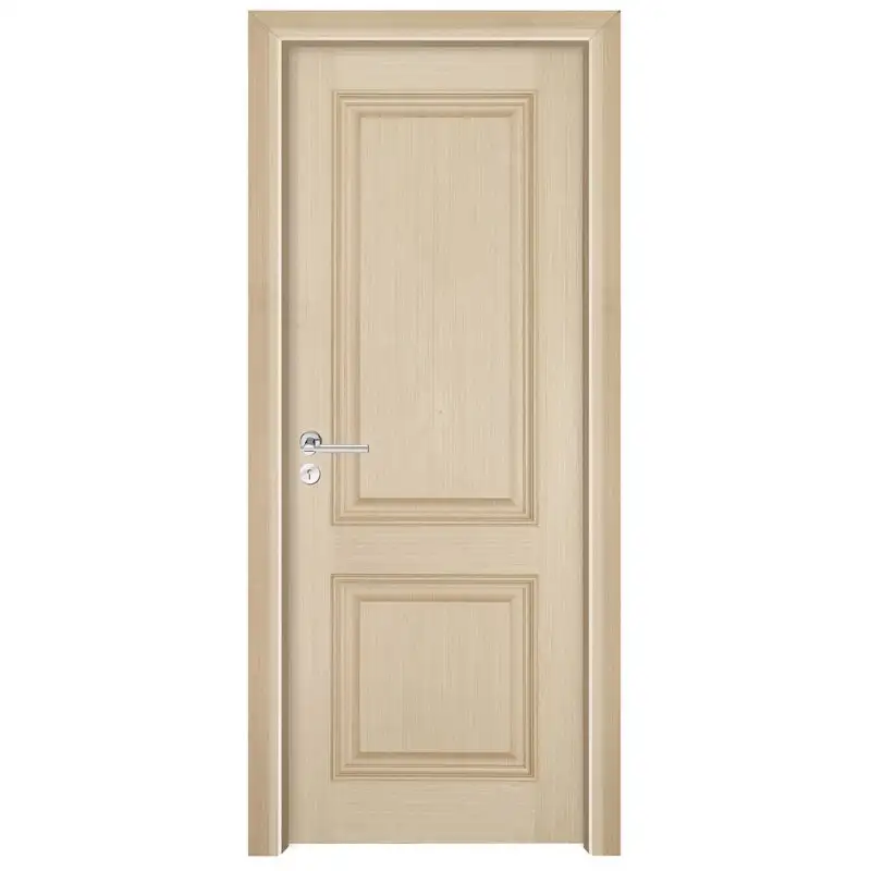 GK001  Interior veneer composited modern design wooden door 1