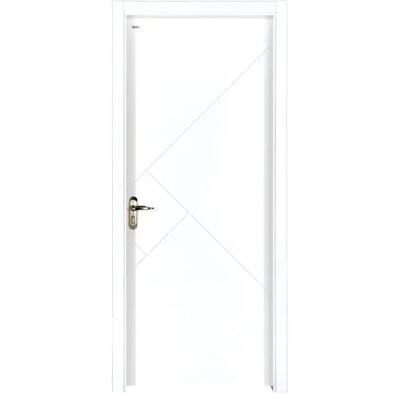 PP028  Internal white MDF composited wooden door 1