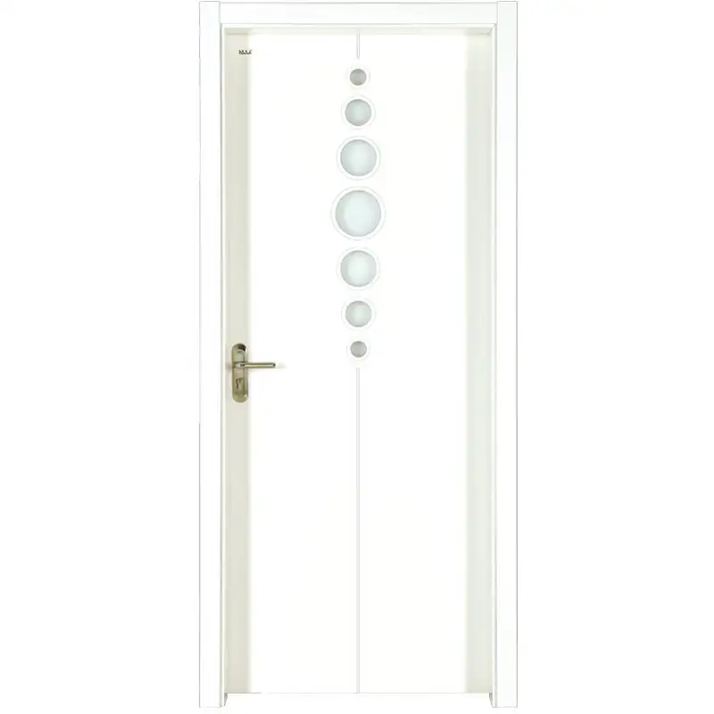 PP027  Internal white MDF composited wooden door 1