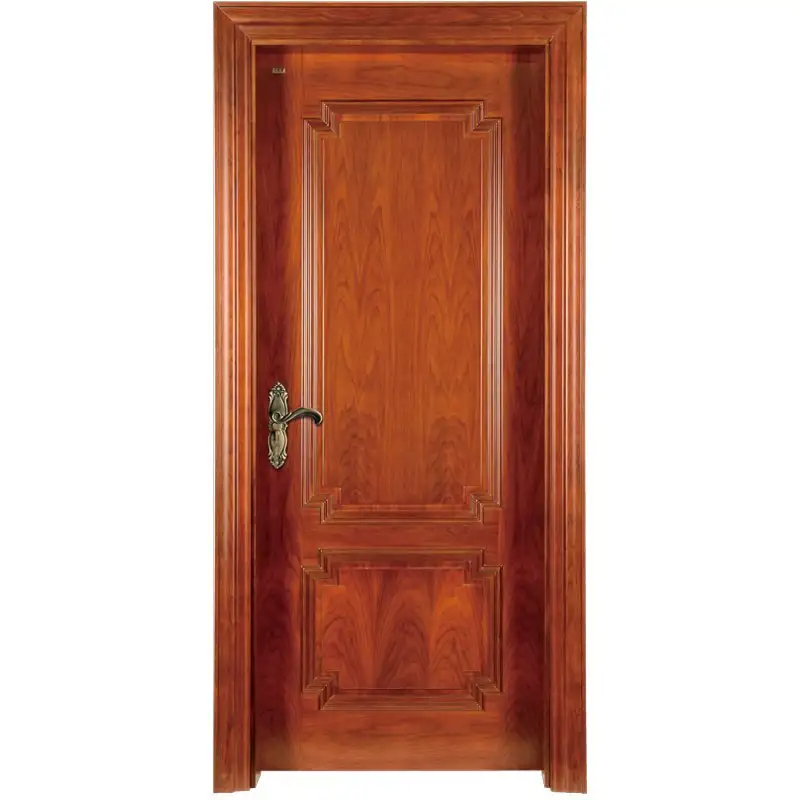 K009 Interior veneer composited modern design wooden door 1