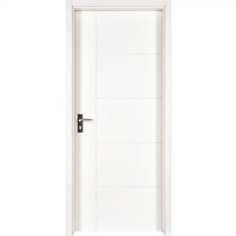 PP005  Internal white MDF composited wooden door 1