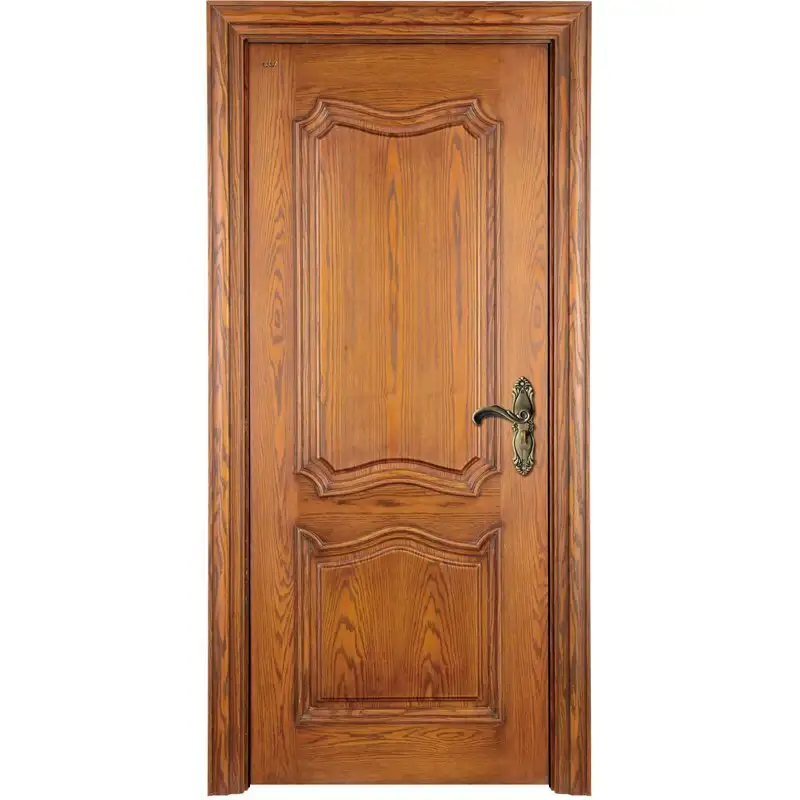 K008  Interior veneer composited modern design wooden door 1