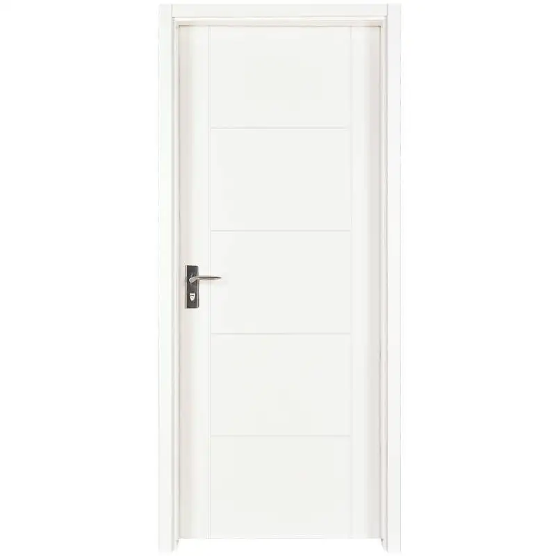 PP003 Internal white MDF composited wooden door 1