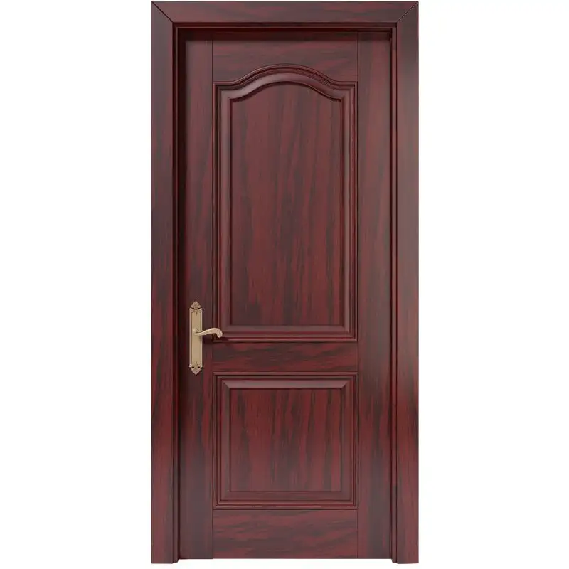 GK011  Interior veneer composited modern design wooden door 1