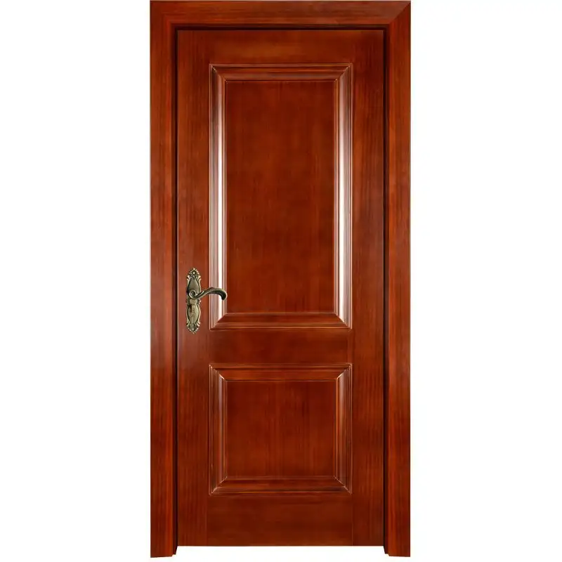 EKM02 Interior veneer composited modern design wooden door 1