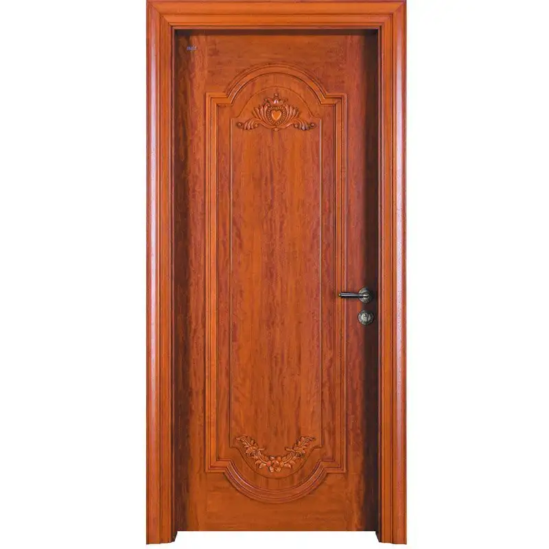 D024  Interior veneer composited modern design wooden door 1
