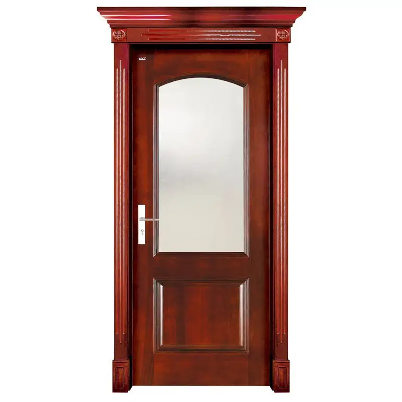 S001-2  Interior pure solid wooden door 1