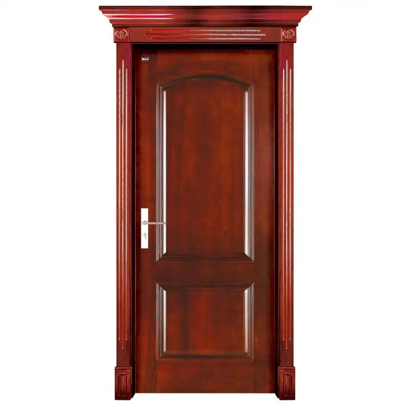 S001 Residential Interior Solid Wooden Door 1