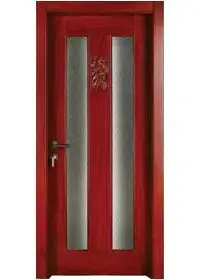Pure Solid Wood Door S007-3 1