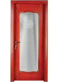 Pure Solid Wood Door S010-3 1