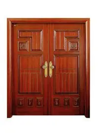 Runcheng Woodworking Double Door D006-5 Double Door image8