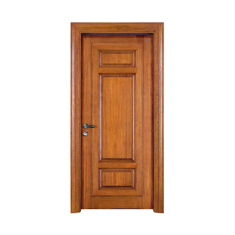Traditional design exterior teak wooden door X052 1