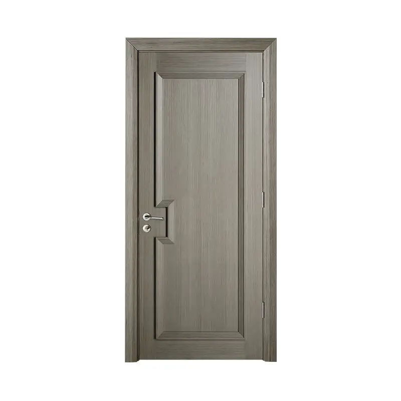 Latest design residential Silver Pear wood door GK022 1