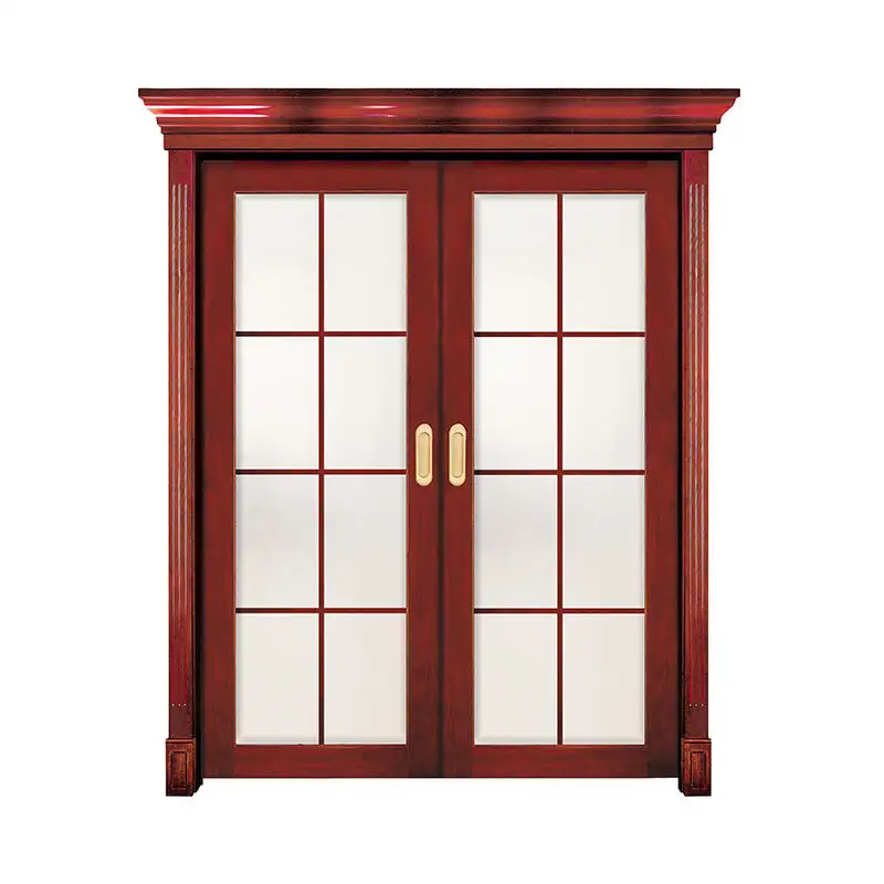 Interior modern style Cherry wood door GK010 1