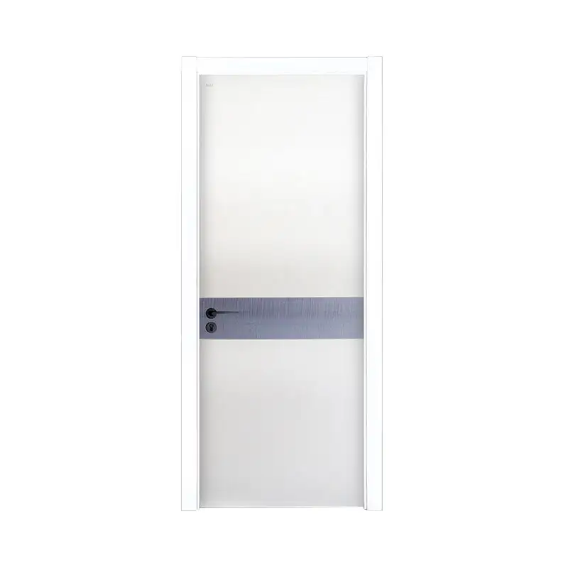 New design wood Smooth interior door PP044 1