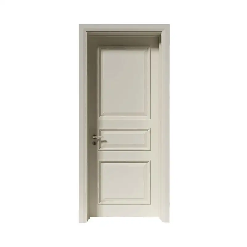 Smooth hotel wooden latest design door GK018 1