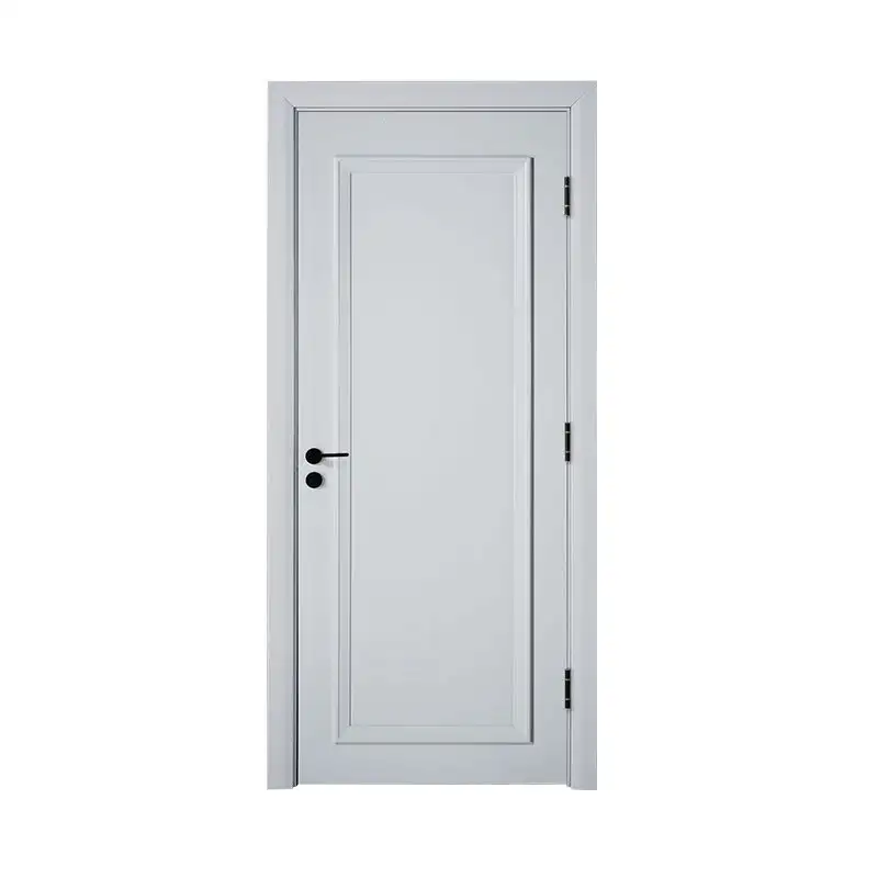 Modern style interior Smooth wood door GK019 1